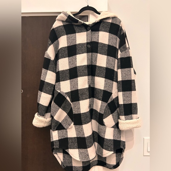 Plaid Coat - Picture 1 of 3